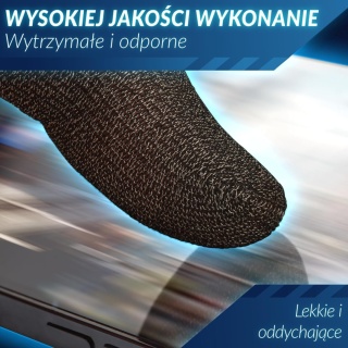10 sztuk Gaming Finger Sleeves