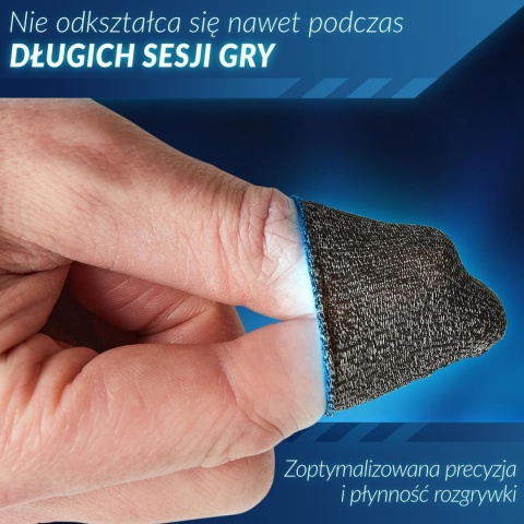 10 sztuk Gaming Finger Sleeves