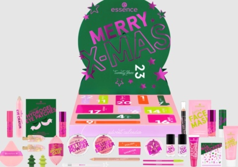 ESSENCE LITTLE X-MAS WONDER KALENDARZ ADWENTOWY 2025 24 KOSMETYKI ŚWIĘTA