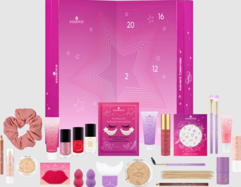 ESSENCE SANTA’S SWEETEST SURPRISES 2025 24 KOSMETYKI AKCESORIA KALEDNARZ