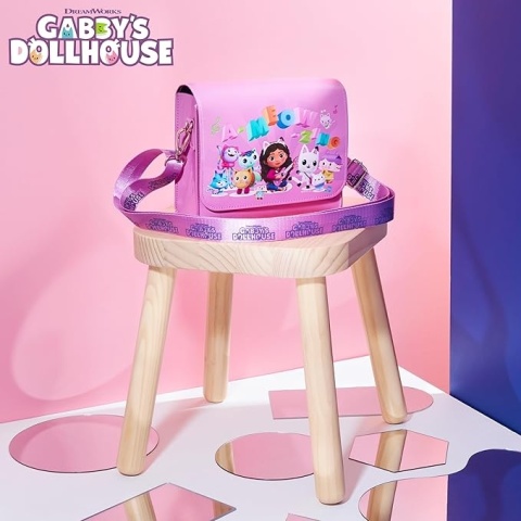 Gabi Dziewczęca torebka, urocza torba na ramię z regulowanym paskiem