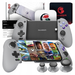 Gamepad kontroler do gier GameSir G8 Galileo USB-C z uchwytem na telefon