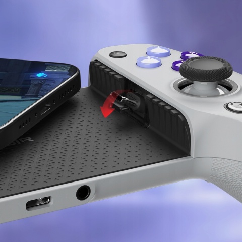Gamepad kontroler do gier GameSir G8 Galileo USB-C z uchwytem na telefon