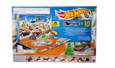 Hot Wheels Kalendarz adwentowy Zestaw do zabawy