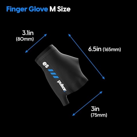 Pulsar Gaming Gears Rękaw o wysokiej wytrzymałości, zapewnia większą precyzję, redukuje zmęczenie