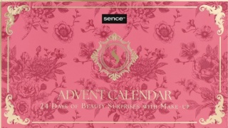 SENCE COLLECTION KALENDARZ ADWENTOWY 2025 24 KOSMETYKI DO MAKIJAŻU