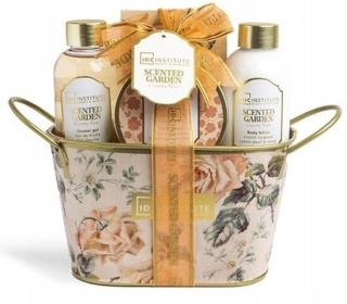 ZESTAW PREZENTOWY KOSMETYKÓW PREZENT DLA KOBIET DO CIAŁA I KĄPIELI SCENTED GARDEN COUNTRY ROSE
