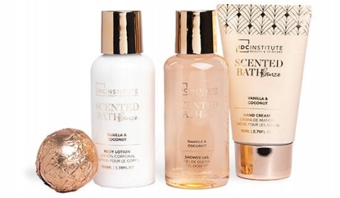 ZESTAW PREZENTOWY KOSMETYKÓW PREZENT NA ŚWIĘTA DO CIAŁA I KĄPIELI SPA KOKOS