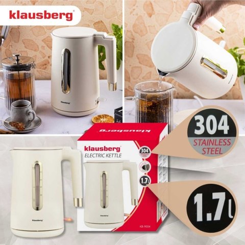 CZAJNIK ELEKTRYCZNY 1,7L KLAUSBERG KB-9004