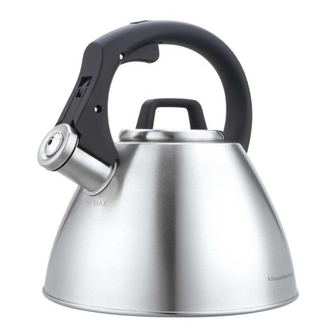 CZAJNIK STALOWY Z GWIZDKIEM 2,5L KLAUSBERG KB-7951