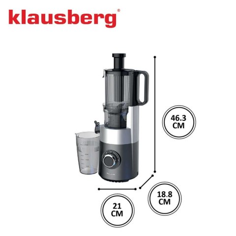 SOKOWIRÓWKA WYCISKARKA WOLNOOBROTOWA PIONOWA KLAUSBERG KB-7881
