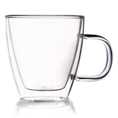 SZKLANKA TERMICZNA 180ml Z PODWÓJNĄ SCIANKĄ DO KAWY 127201