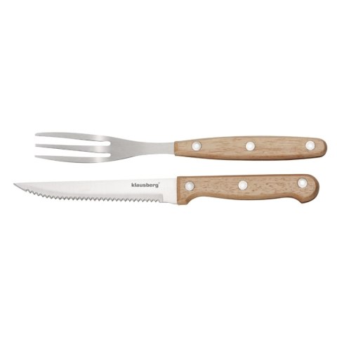ZESTAW SZTUĆCÓW SZTUĆCE DO STEKÓW 8 szt. KLAUSBERG KB-7976